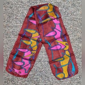 The Irish Store Celtic Elephant Silk Neck Scarf